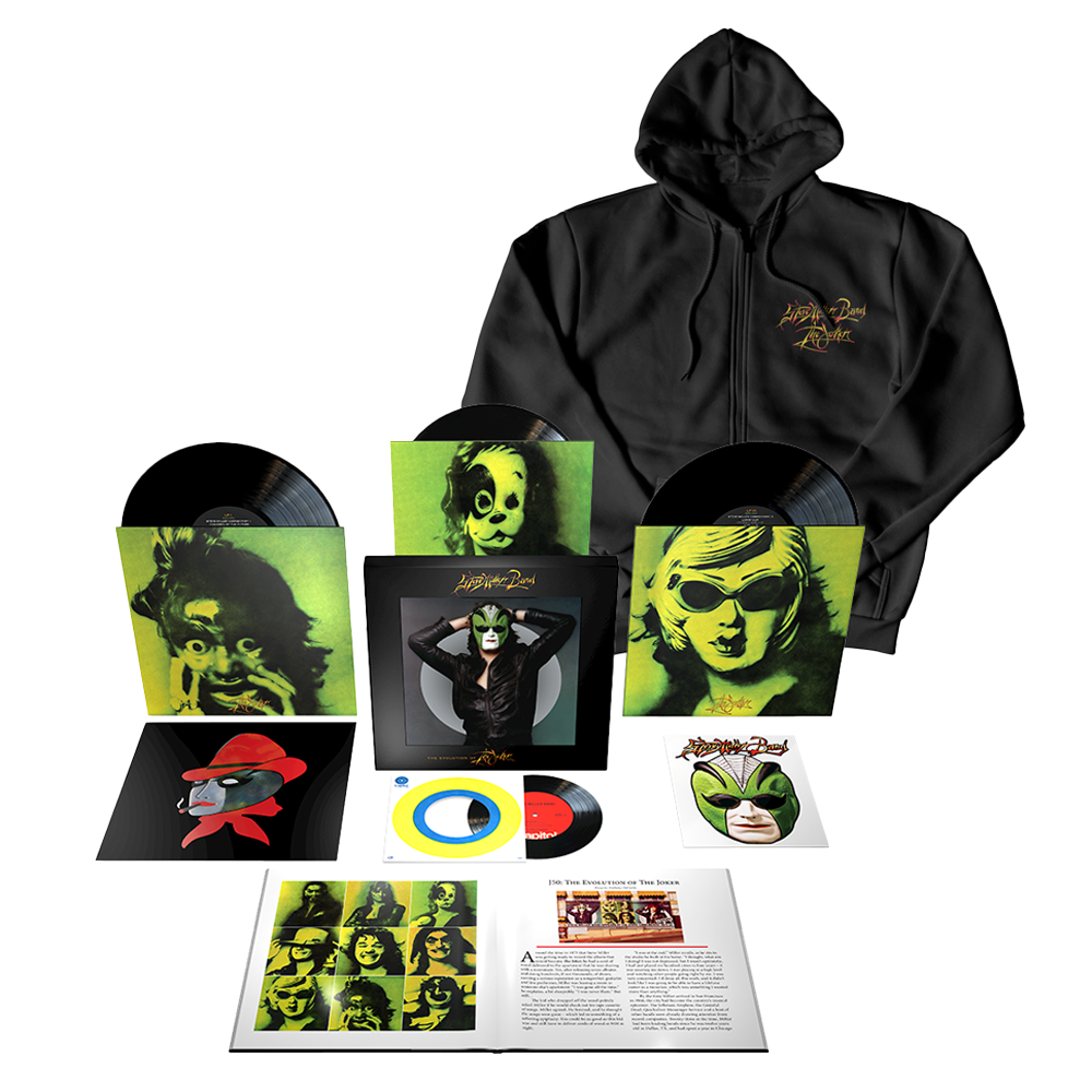 J50: The Evolution of the Joker Super Deluxe Edition 3LP + 7" + Hoodie Fan Pack