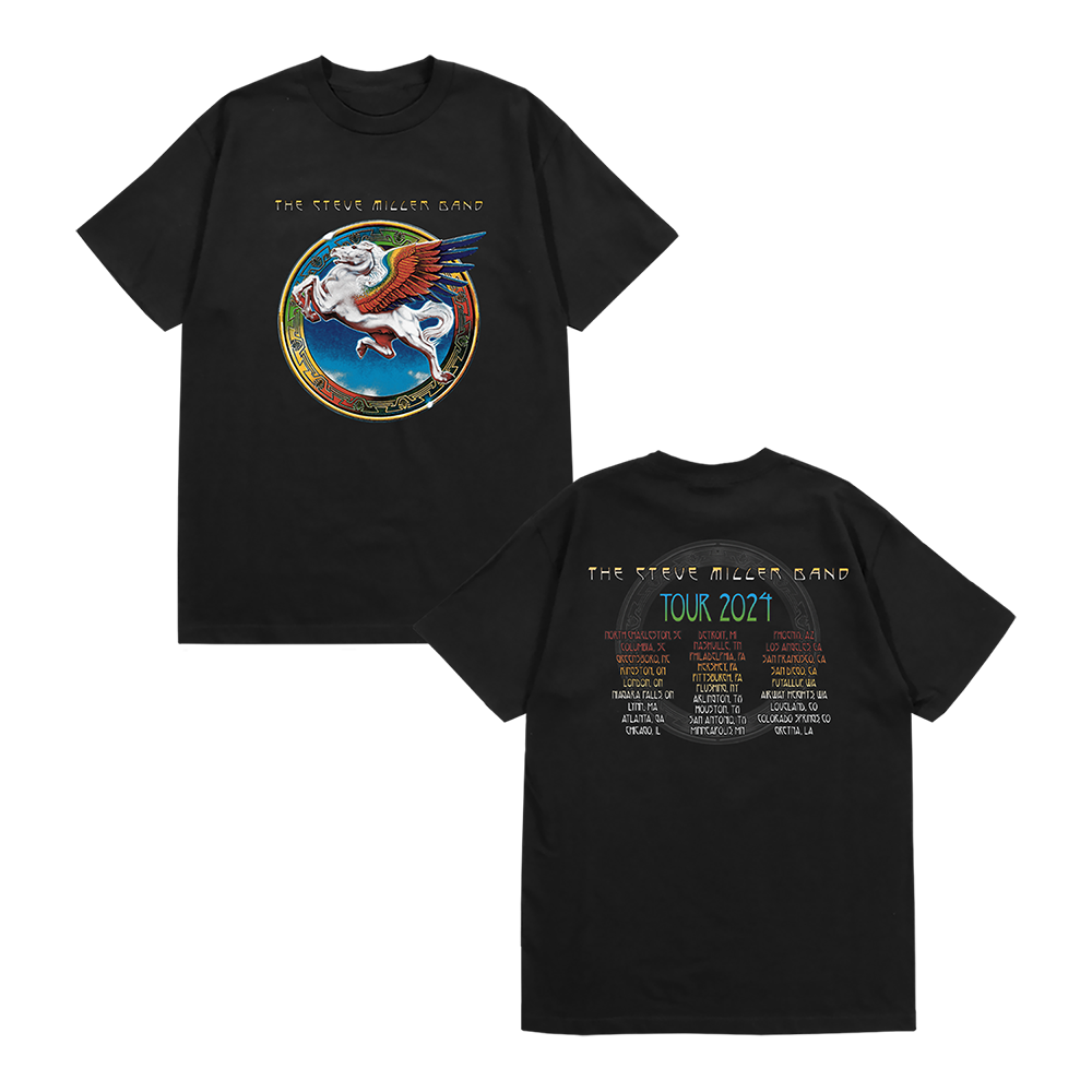 Black T-Shirt Book Of Dreams 2024 Front and Back